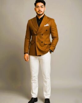 GOLDEN BROWN ARMANI men best-suiting fabric